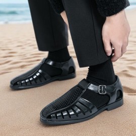 Men's formal British shoes breathable fashion sandals